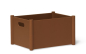 Preview: Form & Refine Pillar Box, Medium Clay Brown